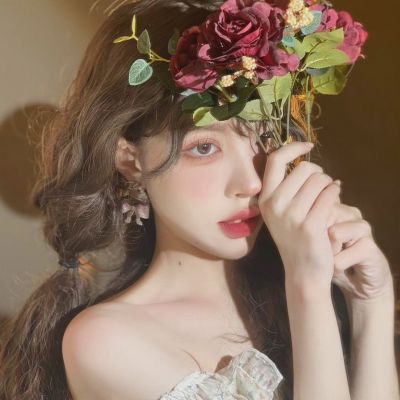 女生头像 花系少女 可爱女头像 爱自己是终生浪漫的开始。