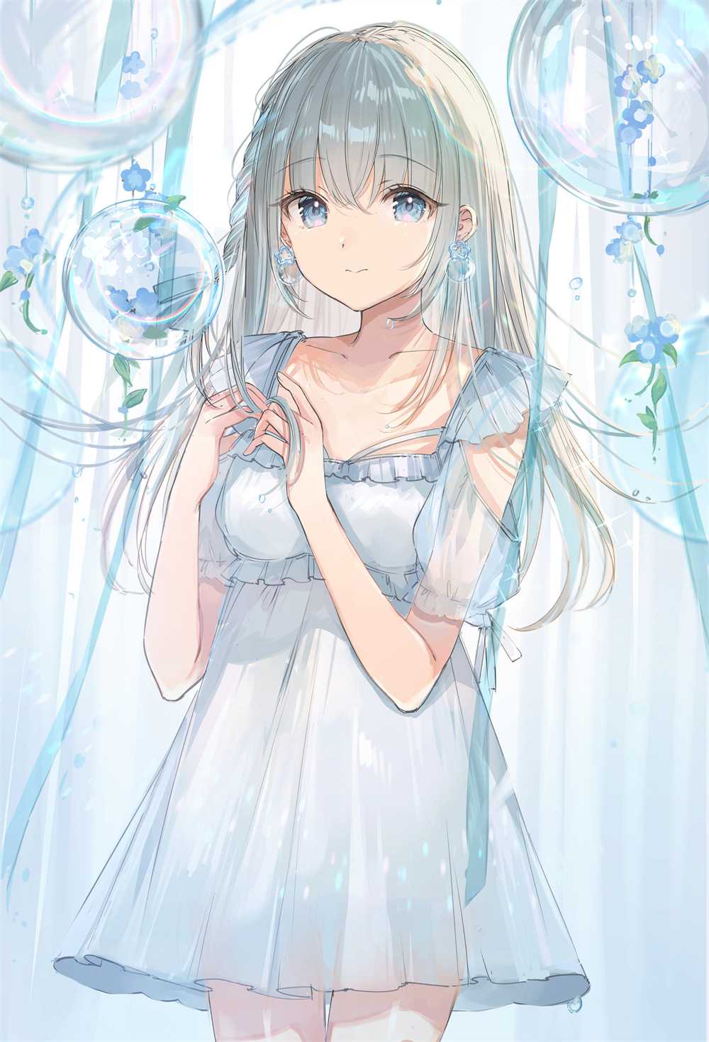 【P站画师】 夏日美少女 抓住夏天的尾巴~ 日本插画师もちつき うさ的插画作品推荐