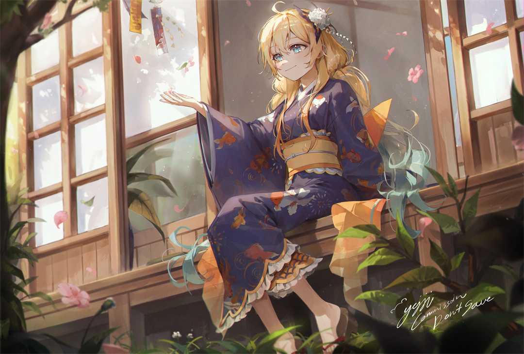 【P站画师】卡姿兰大眼睛美少女 日本插画师yejji的插画美图作品