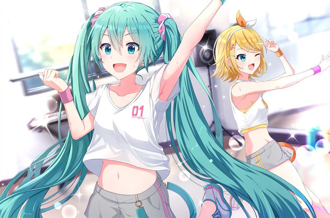 【P站画师】是初音未来！全是我的老婆MIKU 日本插画师ゐ透的绘画作品