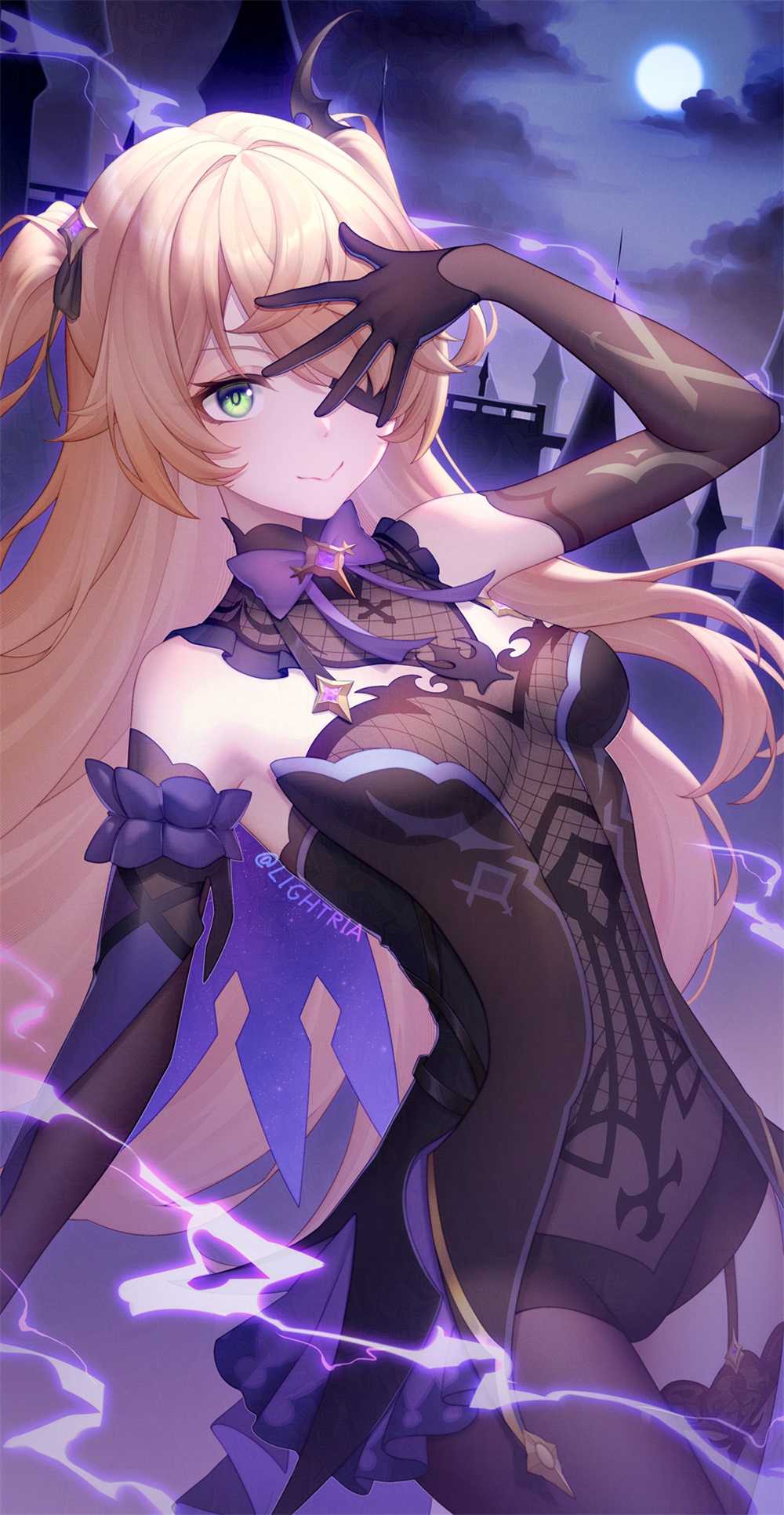 【P站画师】申鹤 妮露 原神全家桶 日本插画师LightRia的美图壁纸作品推荐