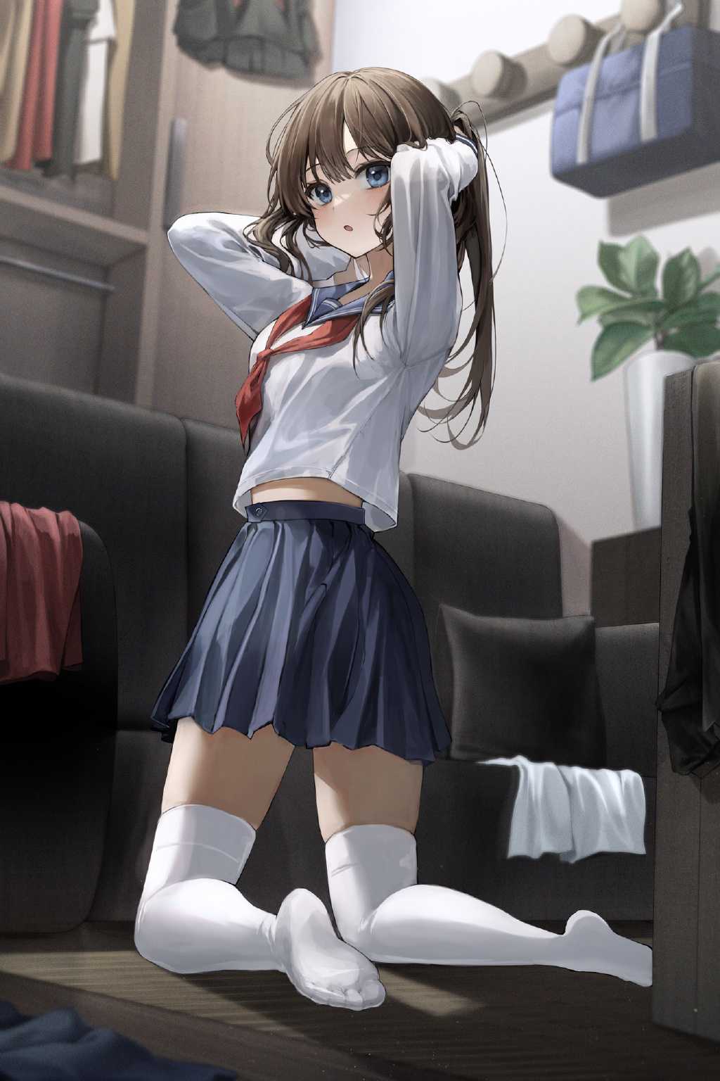 【P站画师】惹人怜爱的女孩子!韩国画师SOLCHA的插画作品推荐