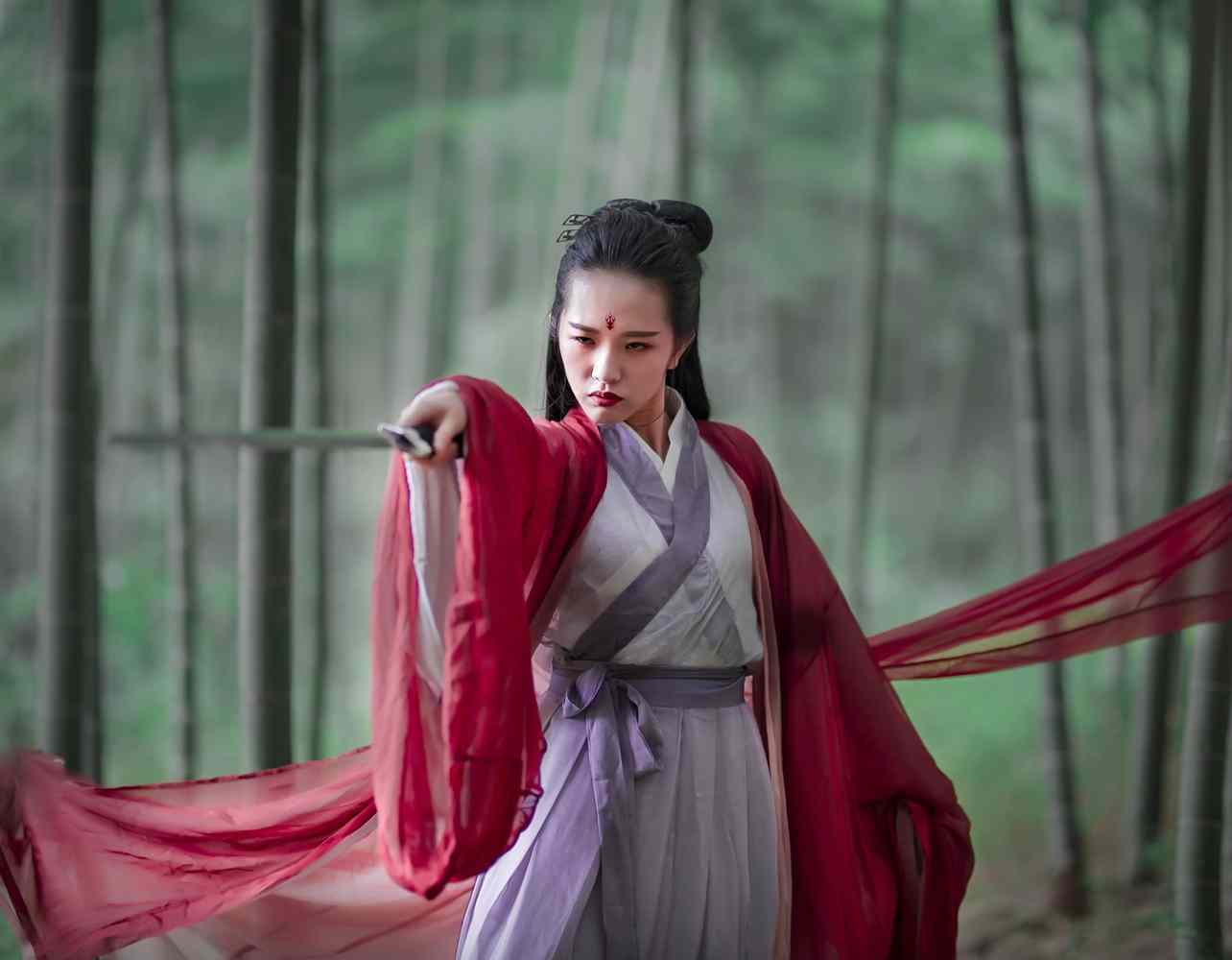 汉服 红颜