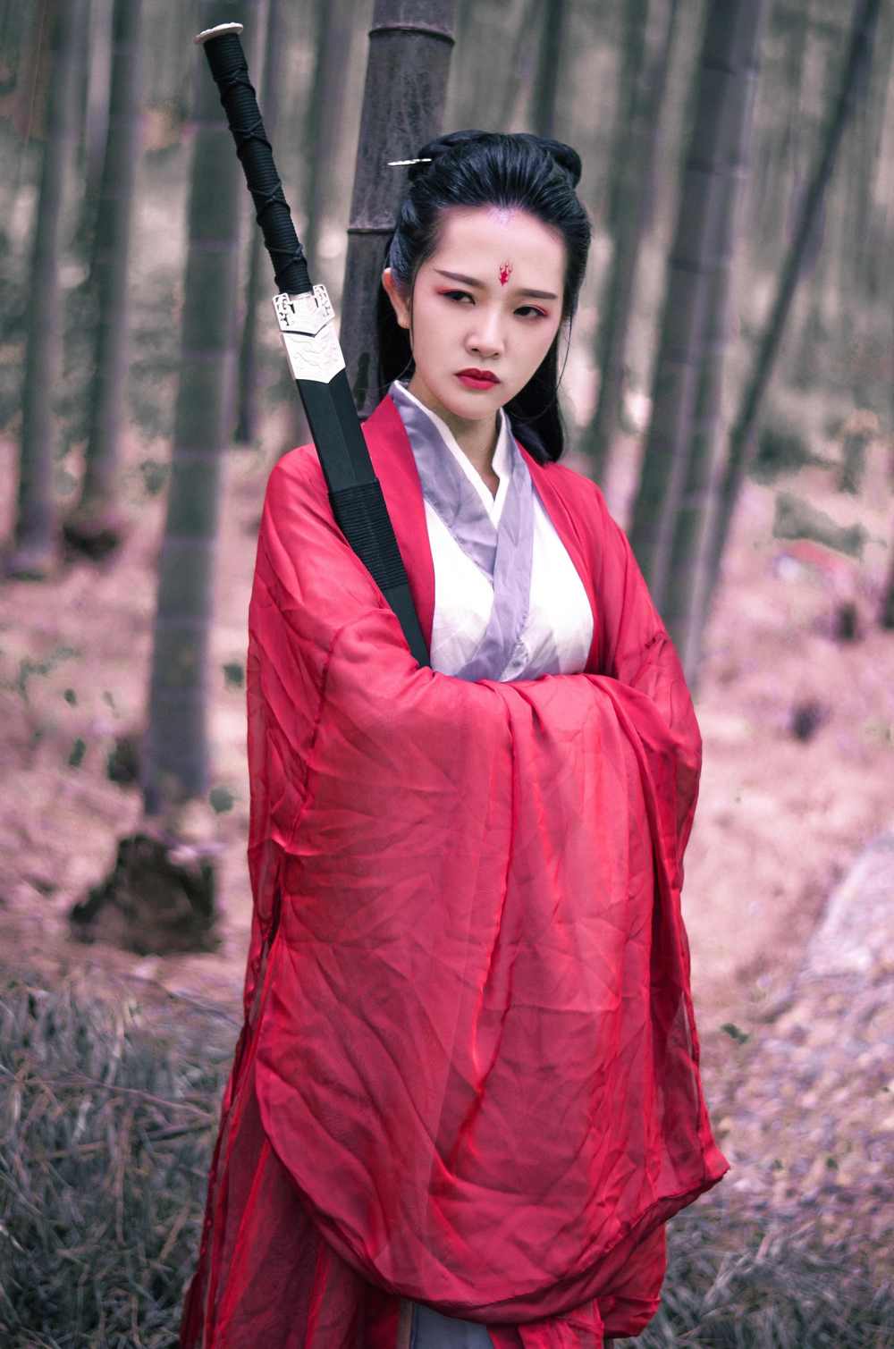 汉服 红颜