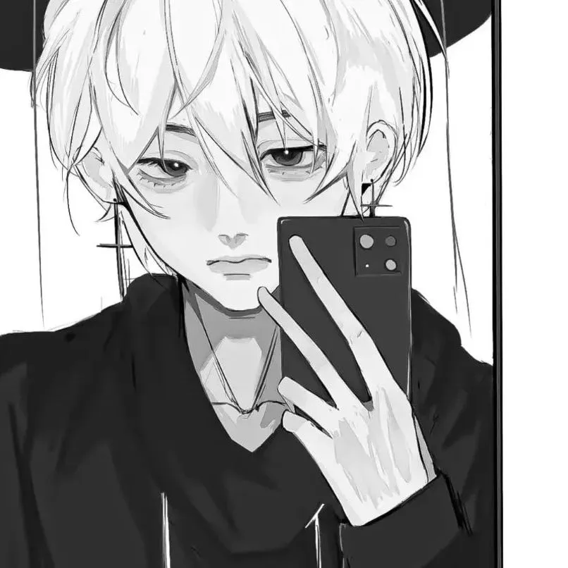 男生头像 | 愿我有前进一寸的勇气,亦有后退一尺的从容~