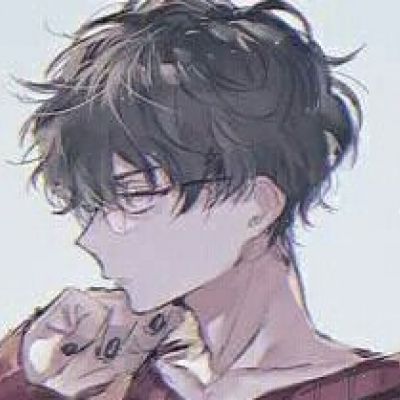 潮流帅气的男生动漫头像冷酷忧伤，笑着笑着笑成了冰冷的角色
