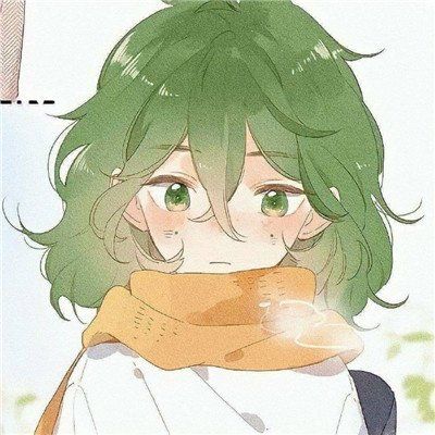可爱动漫头像女生萌萌哒粉色系绿色系