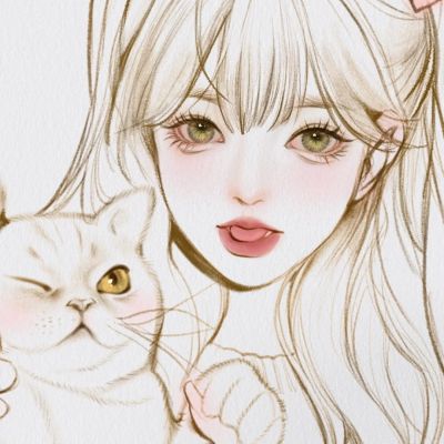 微信头像手绘女生动漫头像,想要拥有从未拥有过的头像